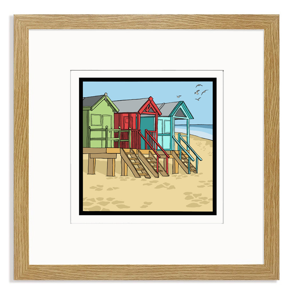 Summer Days Mounted Digital Print with framing options