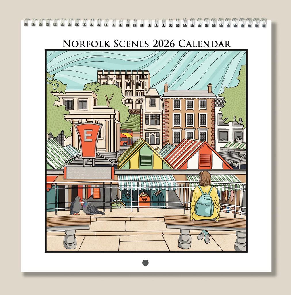 Norfolk Calendar 2026 illustrated by Zoe Howard