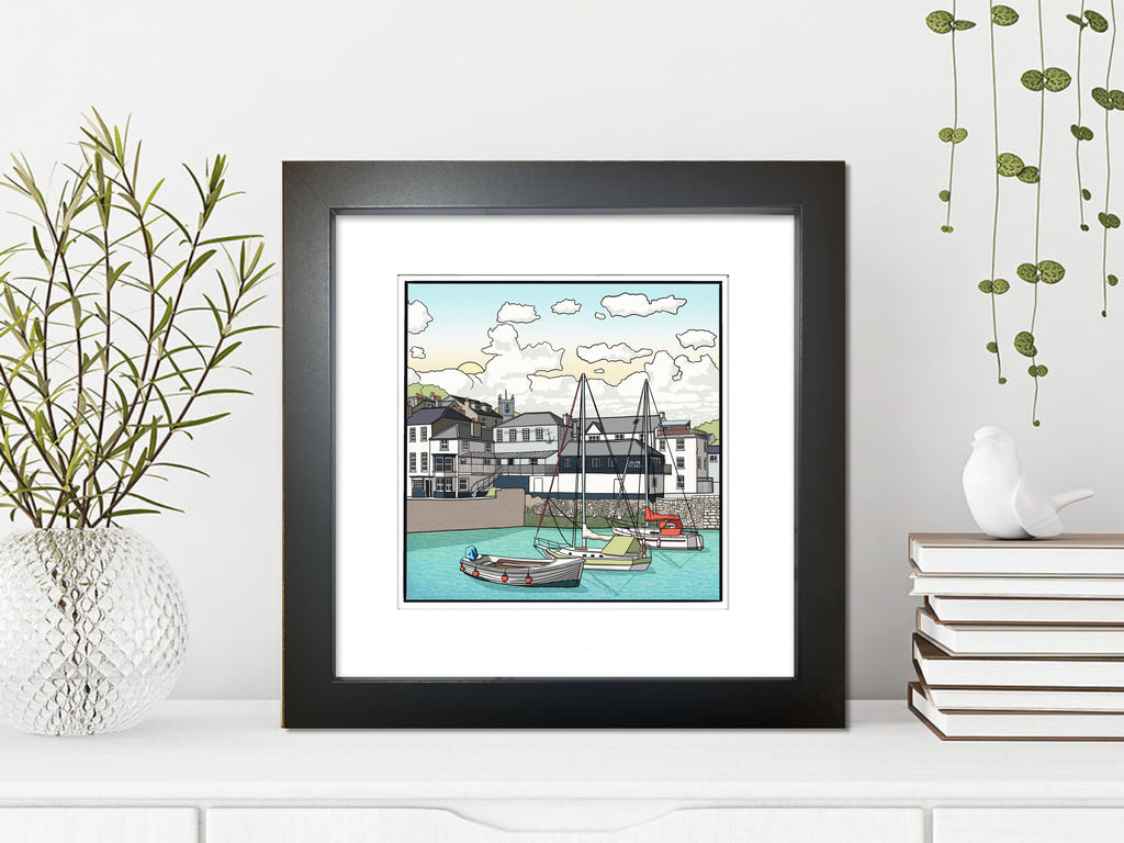 Falmouth Harbour, Cornwall Print