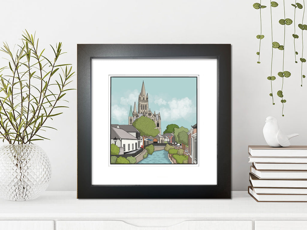 Truro Cathedral, Cornwall Print