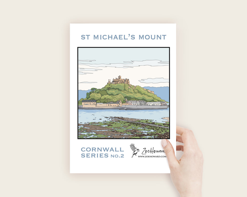 St Michael’s Mount, Cornwall A4/A3 Poster