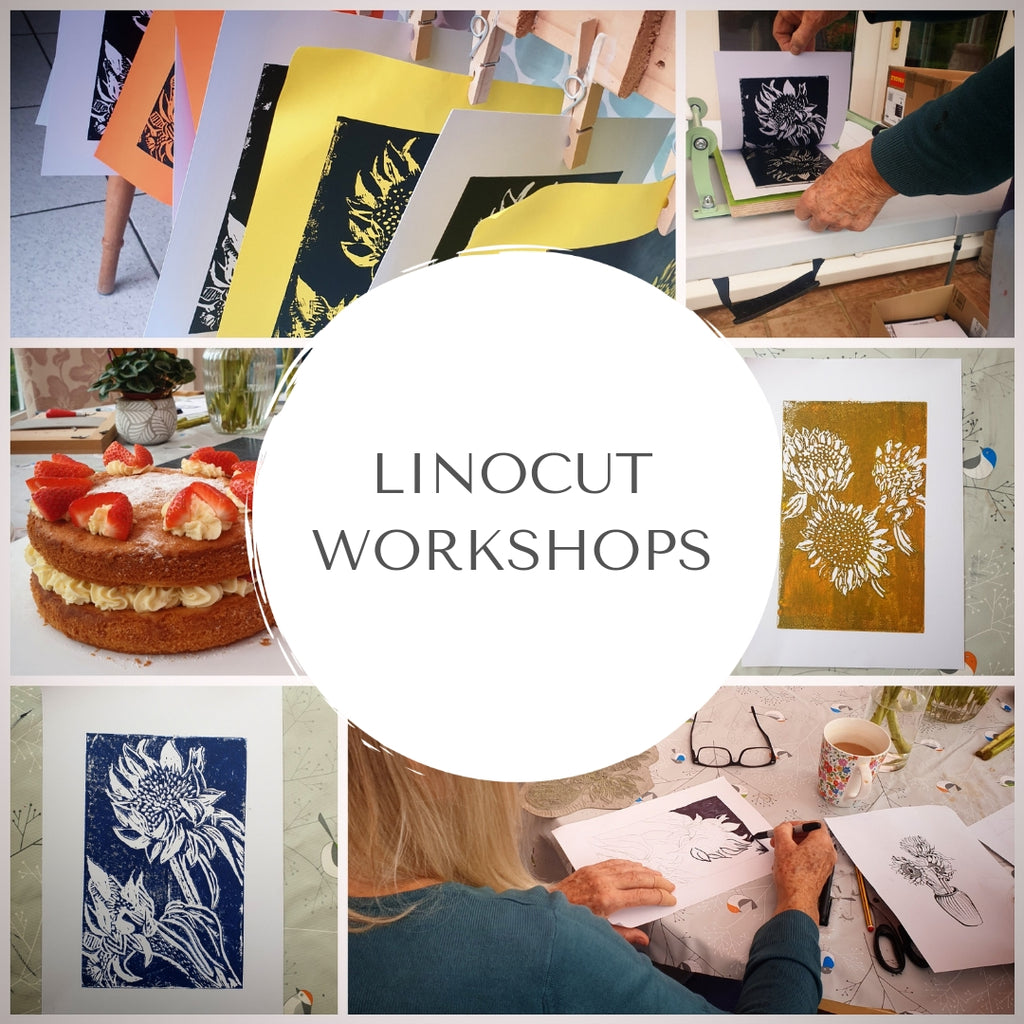 Linocut Workshops with Zoe Howard - Nature and Wildlife - Cringleford
