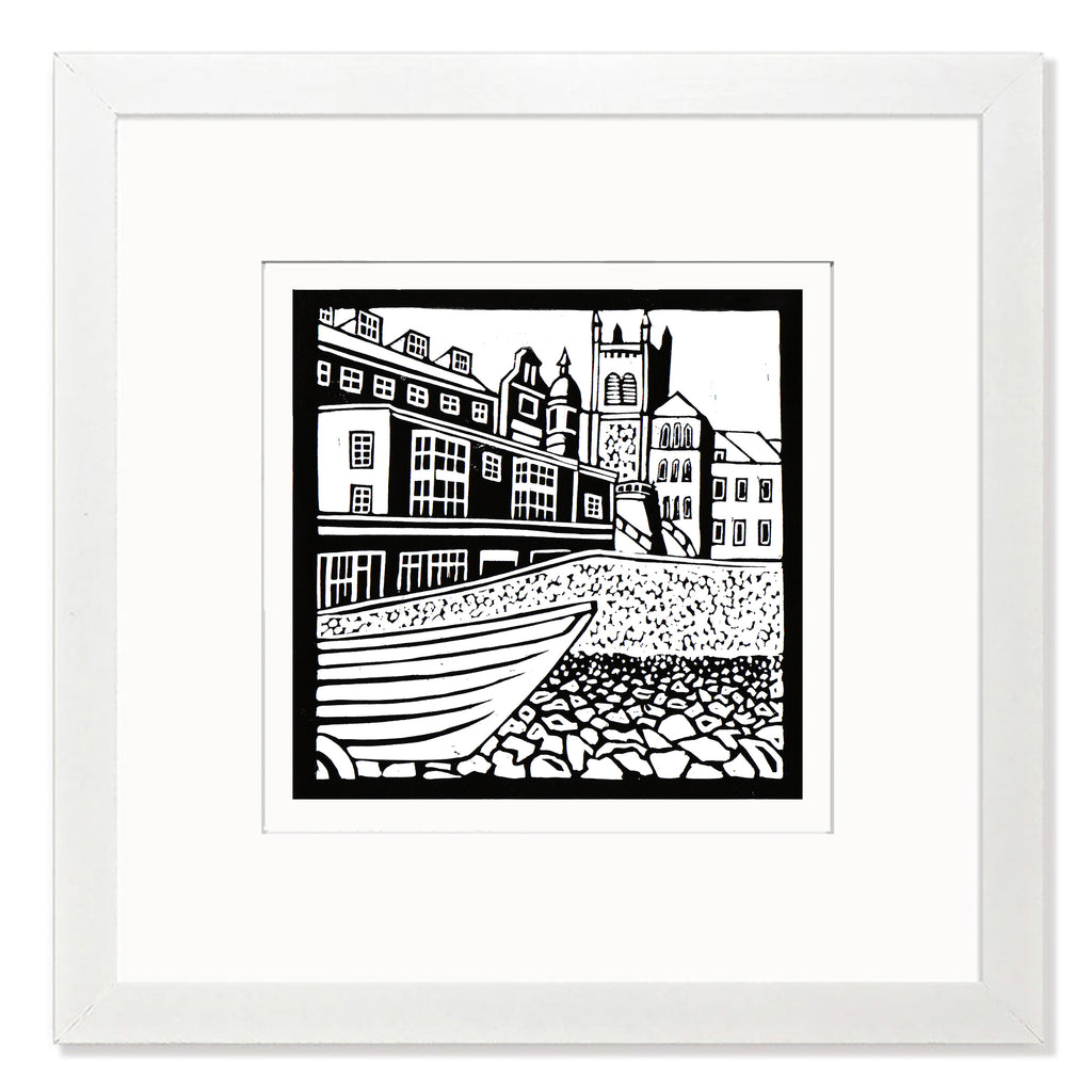 Cromer Seafront Mounted Digital Print with framing options