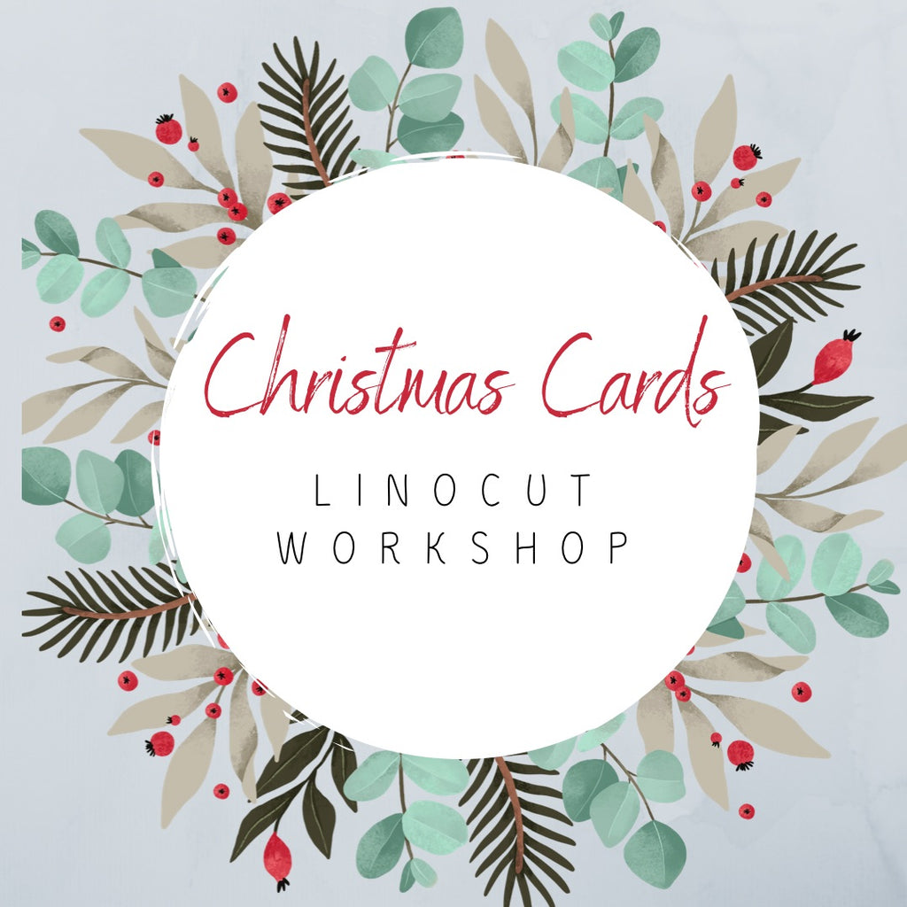 Linocut Workshops with Zoe Howard - Creating Christmas Cards