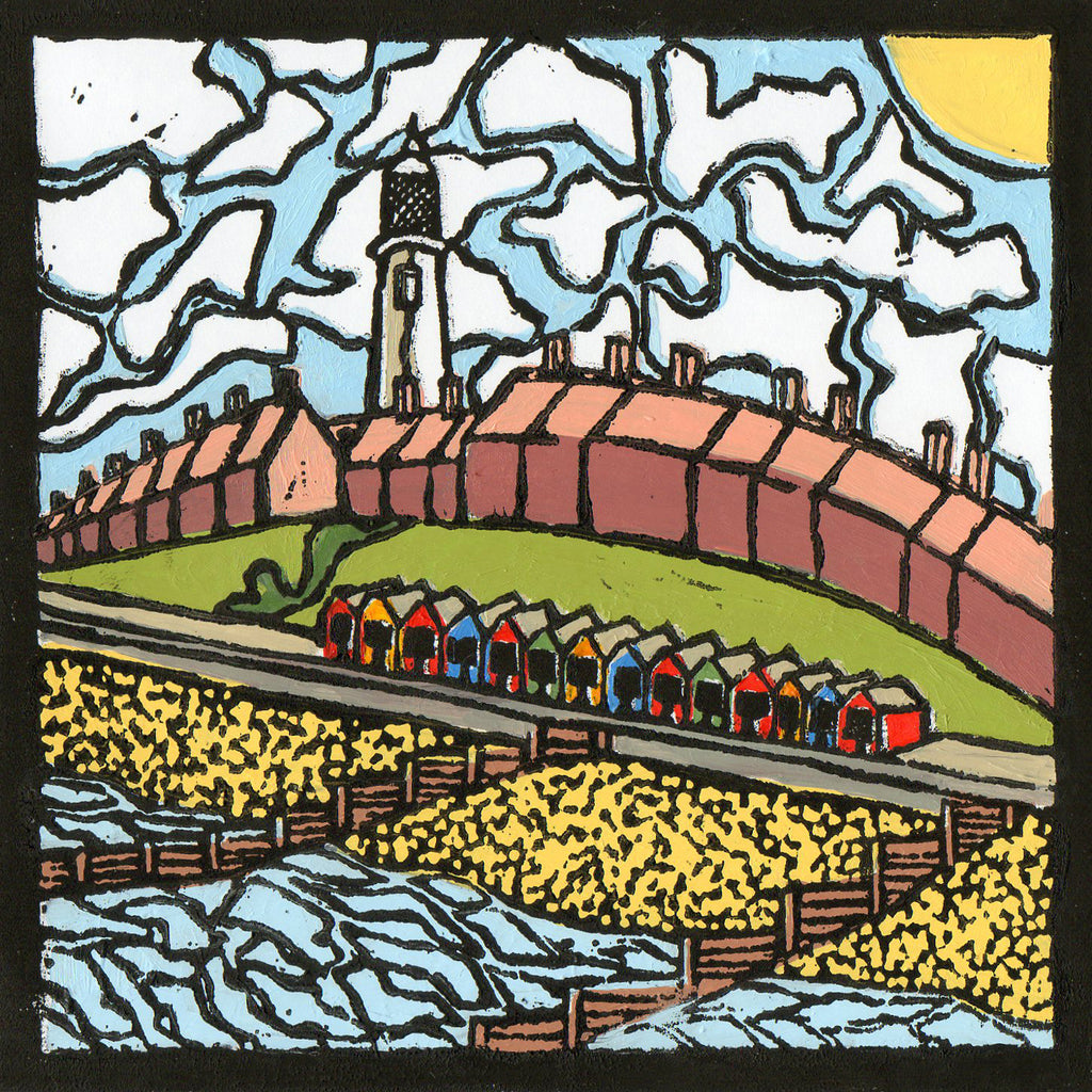 'Southwold Lighthouse' Limited Edition Original Linocut